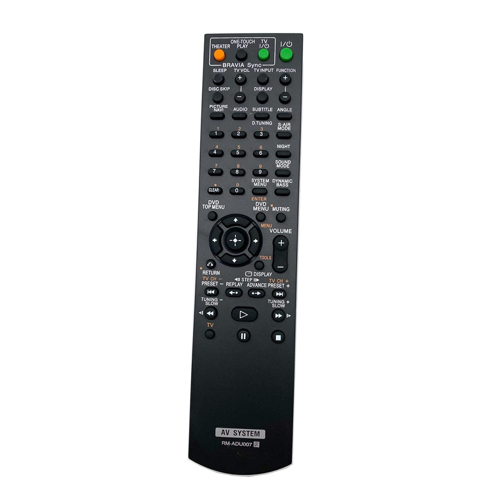 Replacement Remote Control for Sony Audio/Video AV DVD Home Theater