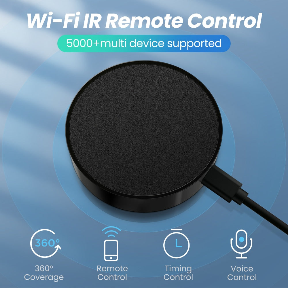 WiFi IR Remote for Air Conditioning Universal Infrared Remote works with Alexa and Google Home