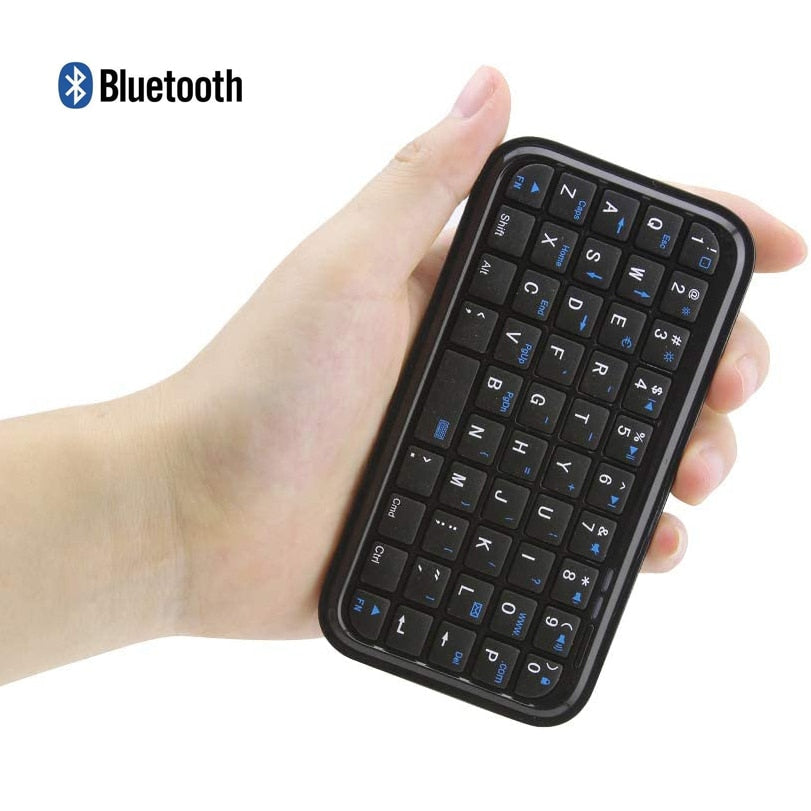 Bluetooth 3.0 Keyboard Rechargeable Mini Slim Wireless Keypad Small Portable 49 Keys Keyboard