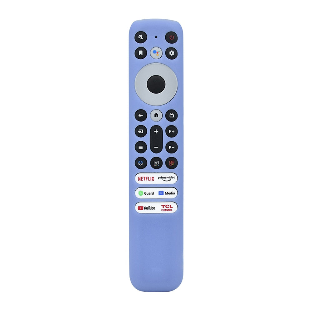 RC902V FMR1 for TCL Smart TV Voice Remote Control iFFALCON 75H720 w/ Silicone Case