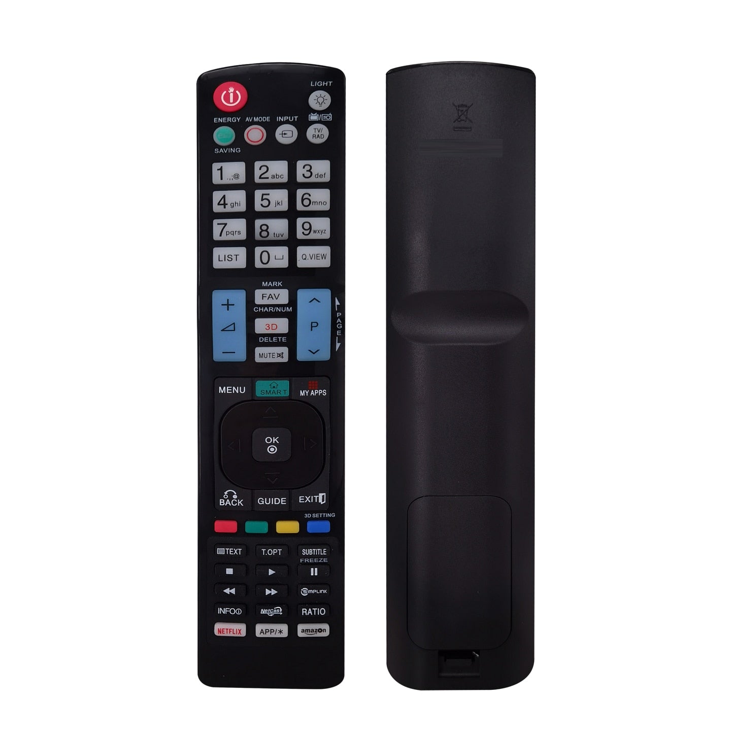 Remote Control for LG TV 42La640S, 42La620V, 42La640S, 42La641V, 42La660V, 42Ln570V & 42Ln575V