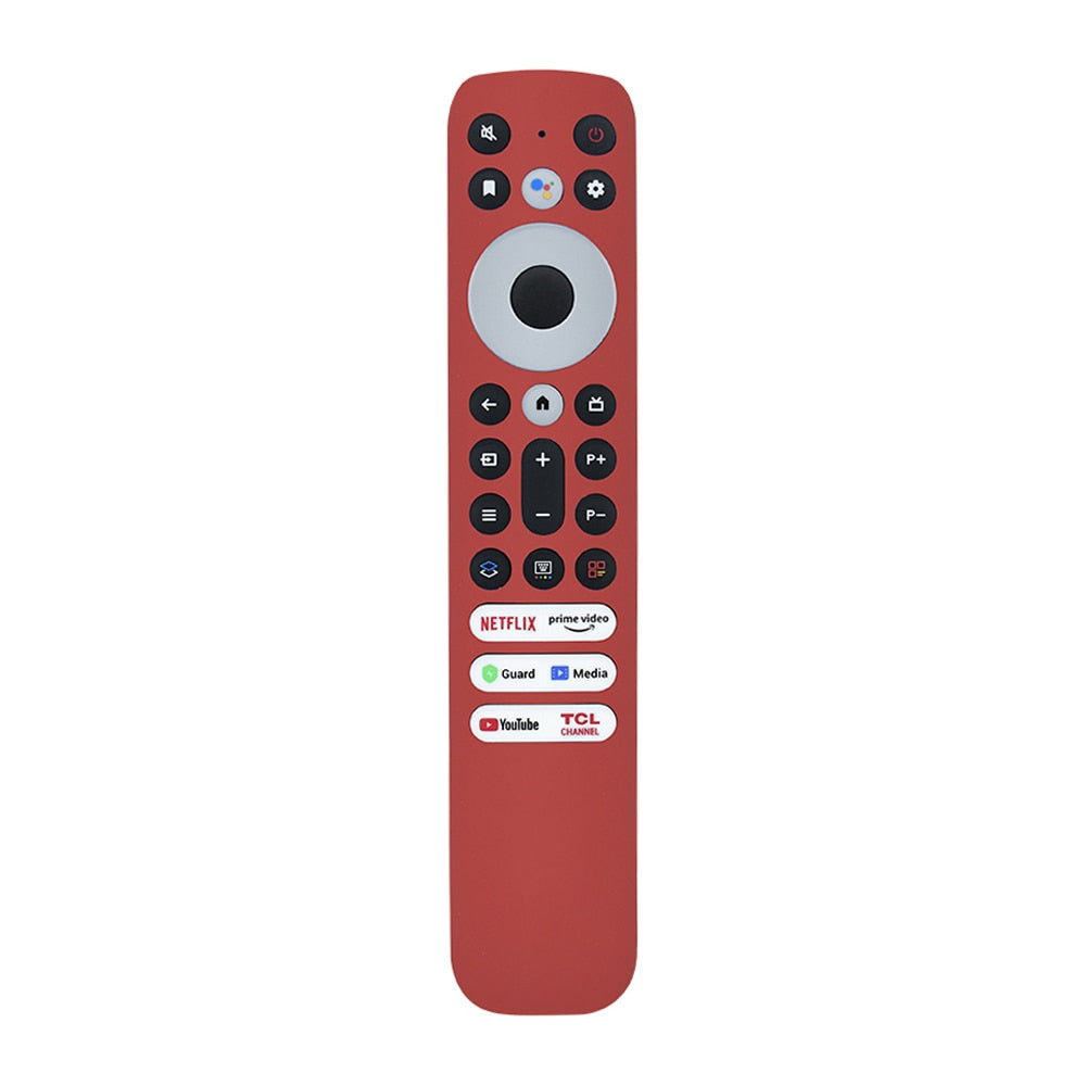 RC902V FMR1 for TCL Smart TV Voice Remote Control iFFALCON 75H720 w/ Silicone Case